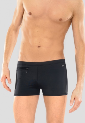 Retro-Badeshorts Schiesser Aqua