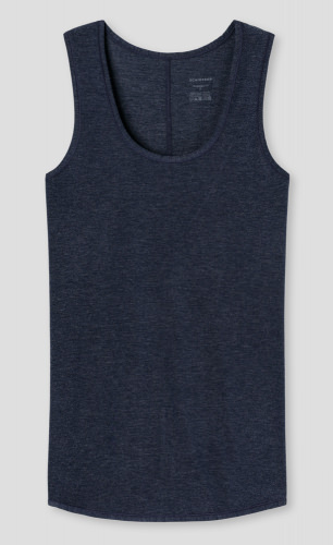 Ladies Tank Top SCHIESSER Personal Fit - night  blue