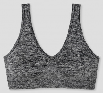 Bustier SCHIESSER Active Seamless Light - dunkelgrau