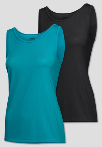 2er Pack Damen Shirt 0/0 SCHIESSER Active