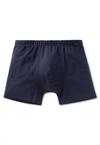 SCHIESSER Men's Boxer Briefs Laser Cut - blue