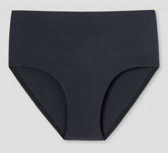 Women's maxi brief Schiesser Invisible Soft - black