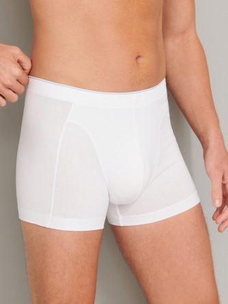 Men's Boxer Briefs SCHIESSER 95/5 - white