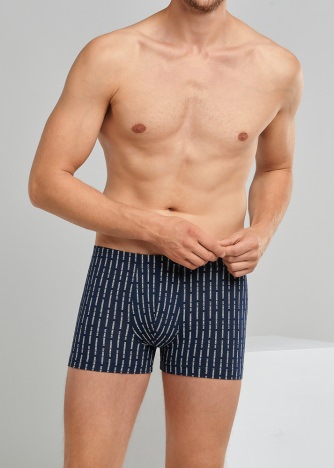 Men's Boxer Briefs SCHIESSER 1875 - dark blue