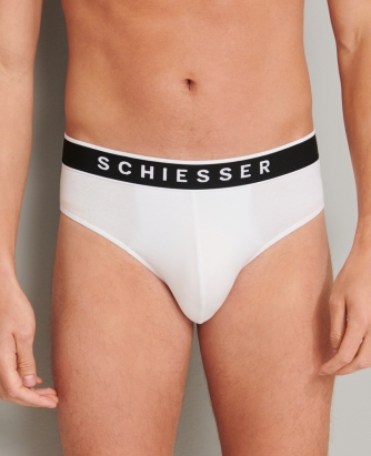 3er Pack Herren Rio-Slip Schiesser 95/5 - wei