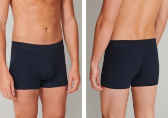 Men's Boxer Briefs SCHIESSER Retro Rib - dark blue