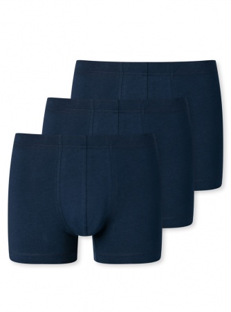 3er Pack Mnner Shorts SCHIESSER 95/5 - dunkelblau