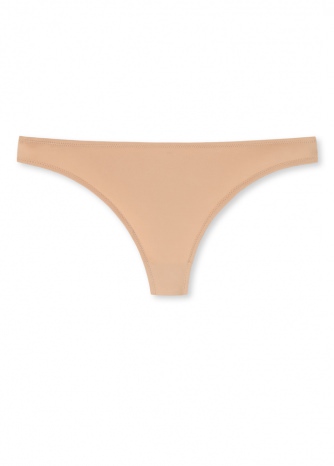 Damen String Schiesser Invisible Lace - maple