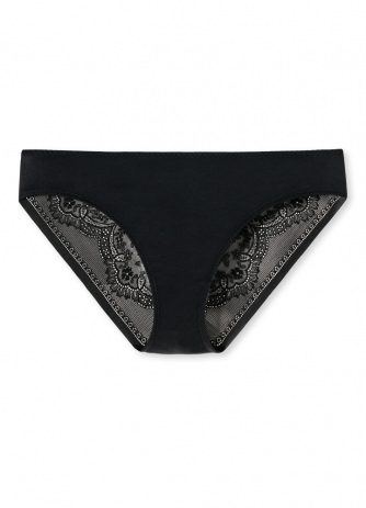 Women's Brief Schiesser Invisible Lace - black