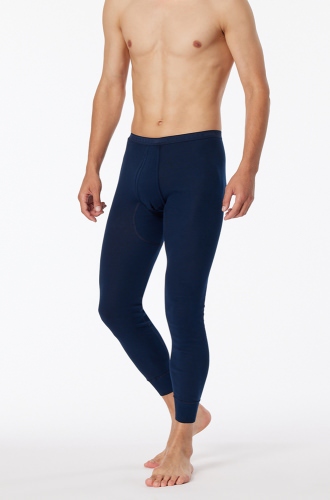 Men's Long Johns Schiesser Original Fine Rib - night blue