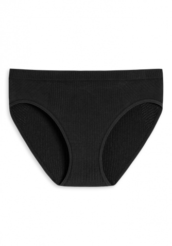 Damen Tai Slip SCHIESSER Seamless Recycled Rib - schwarz