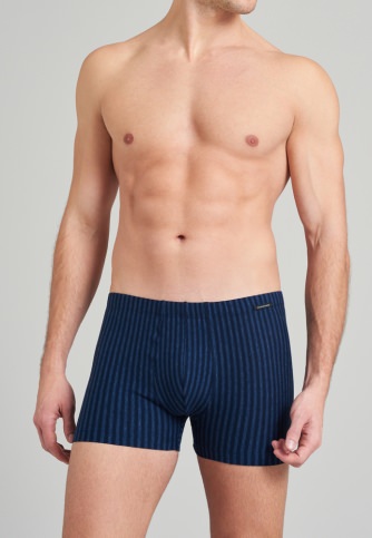 Men's Boxer Briefs SCHIESSER Natural Dye - night blue