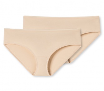 2-Pack Women's Hipster Brief SCHIESSER 95/5 - sand