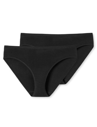 2er Pack Damen Tai-Slip SCHIESSER 95/5 - schwarz