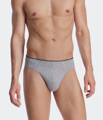 SCHIESSER 95/5 Men's Supermini Briefs - grey