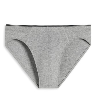 SCHIESSER 95/5 Men's Supermini Briefs - grey