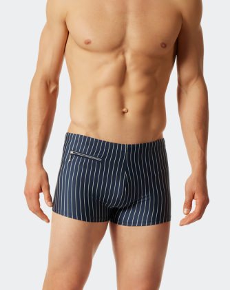 SCHIESSER Herren Badehose Nautical Casual - admiral