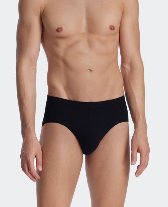 3-Pack Men's Supermini Brief SCHIESSER 95/5 - black