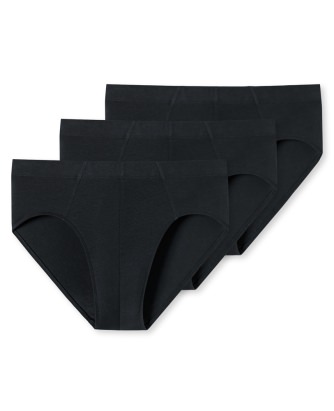 3-Pack Men's Supermini Brief SCHIESSER 95/5 - black