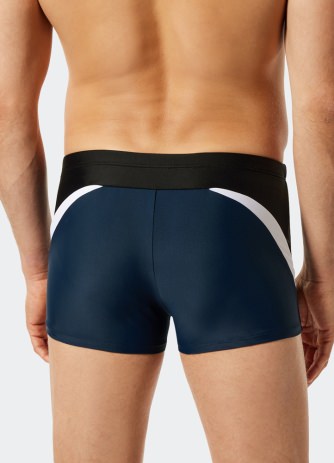 Herren Badeshorts SCHIESSER Aqua Nautical Active - admiral