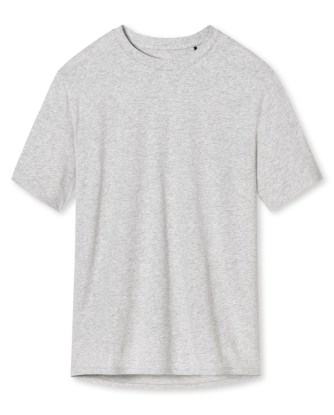 Damen T-Shirt SCHIESSER Mix & Relax - grau meliert