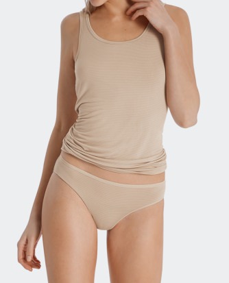 2-Pack Women Tai Slip Schiesser Modal Essentials - sand