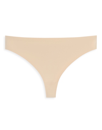 Women's Thong Schiesser Invisible Soft - sand