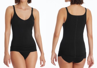 Damen Spaghetti-Top SCHIESSER Personal Fit - schwarz