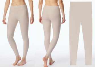 Ladies' Long Johns SCHIESSER Invisible Soft Warming - sand