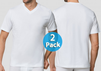 Schiesser American V-Shirt 1/2 Doppelpack