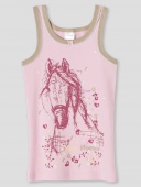 Mdchen Shirt 0/0 Schiesser Curly Horses