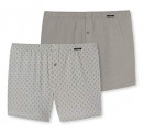 2er Pack Herren Boxershorts SCHIESSER Essentials khaki