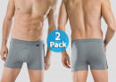 2er Pack Schiesser Shorts Cotton Stretch - anthrazit