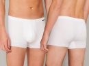 SCHIESSER Herren Shorts Laser Cut - wei