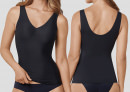 Damen Trgertop SCHIESSER Invisible Soft - herausnehmbare Pads - schwarz