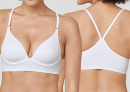 Damen Lounge-Bra SCHIESSER Invisible Soft - gepaddet - wei